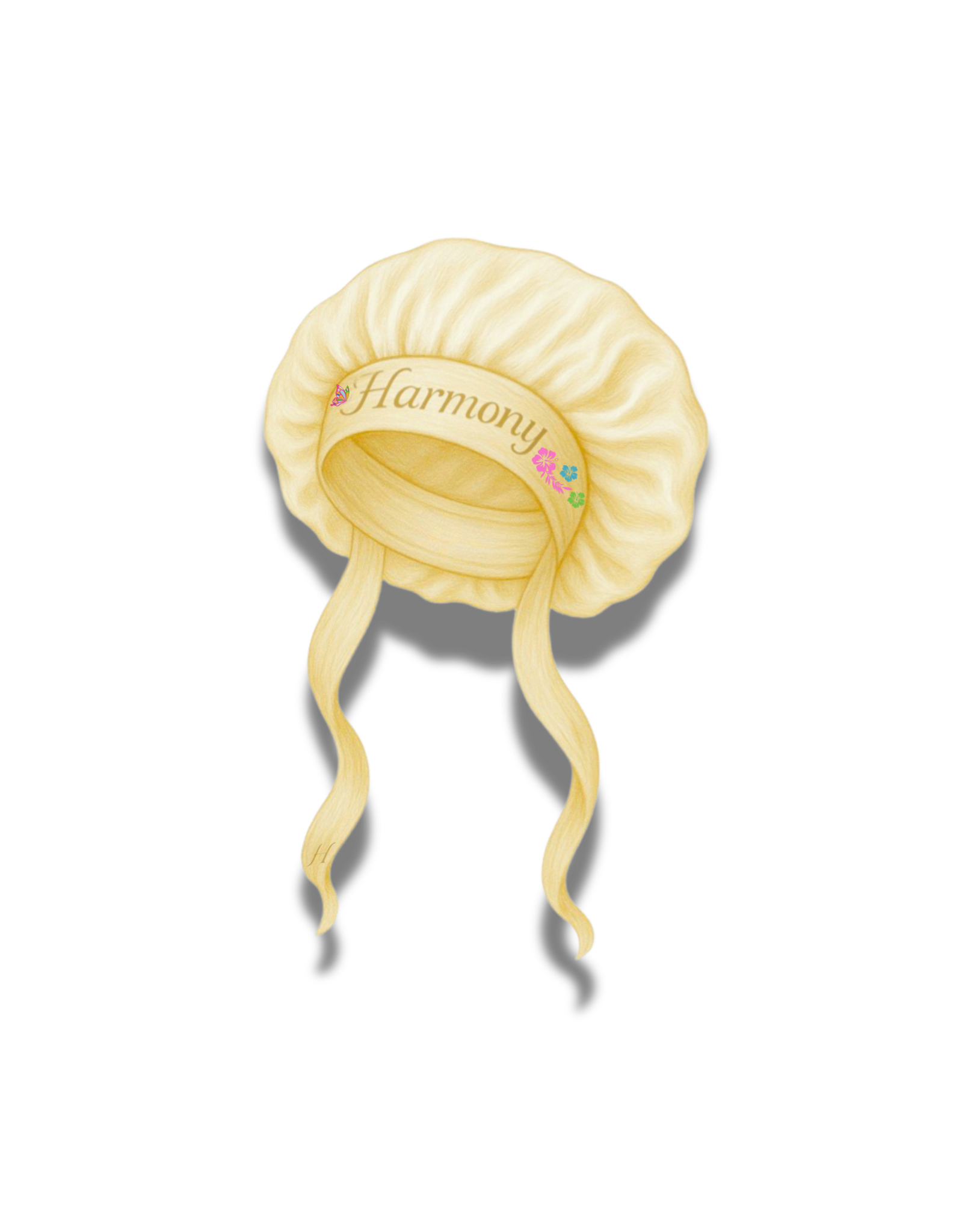 Satin Sleep Cap Lemon Light