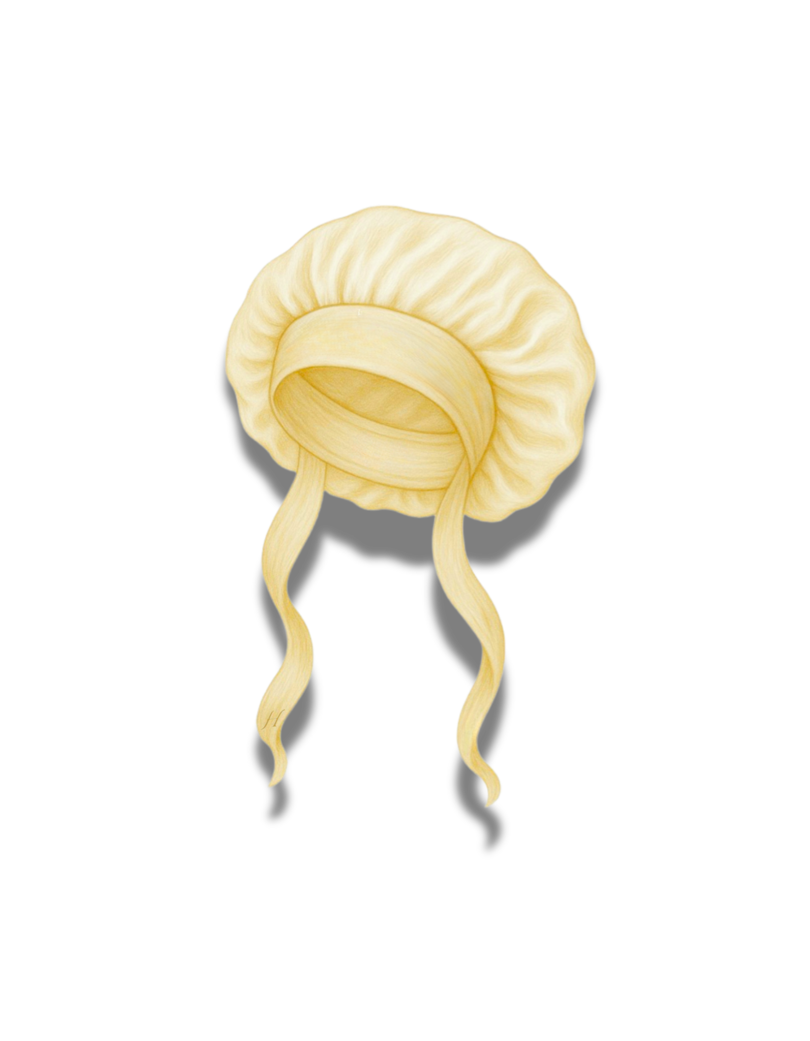 Satin Sleep Cap Lemon Light