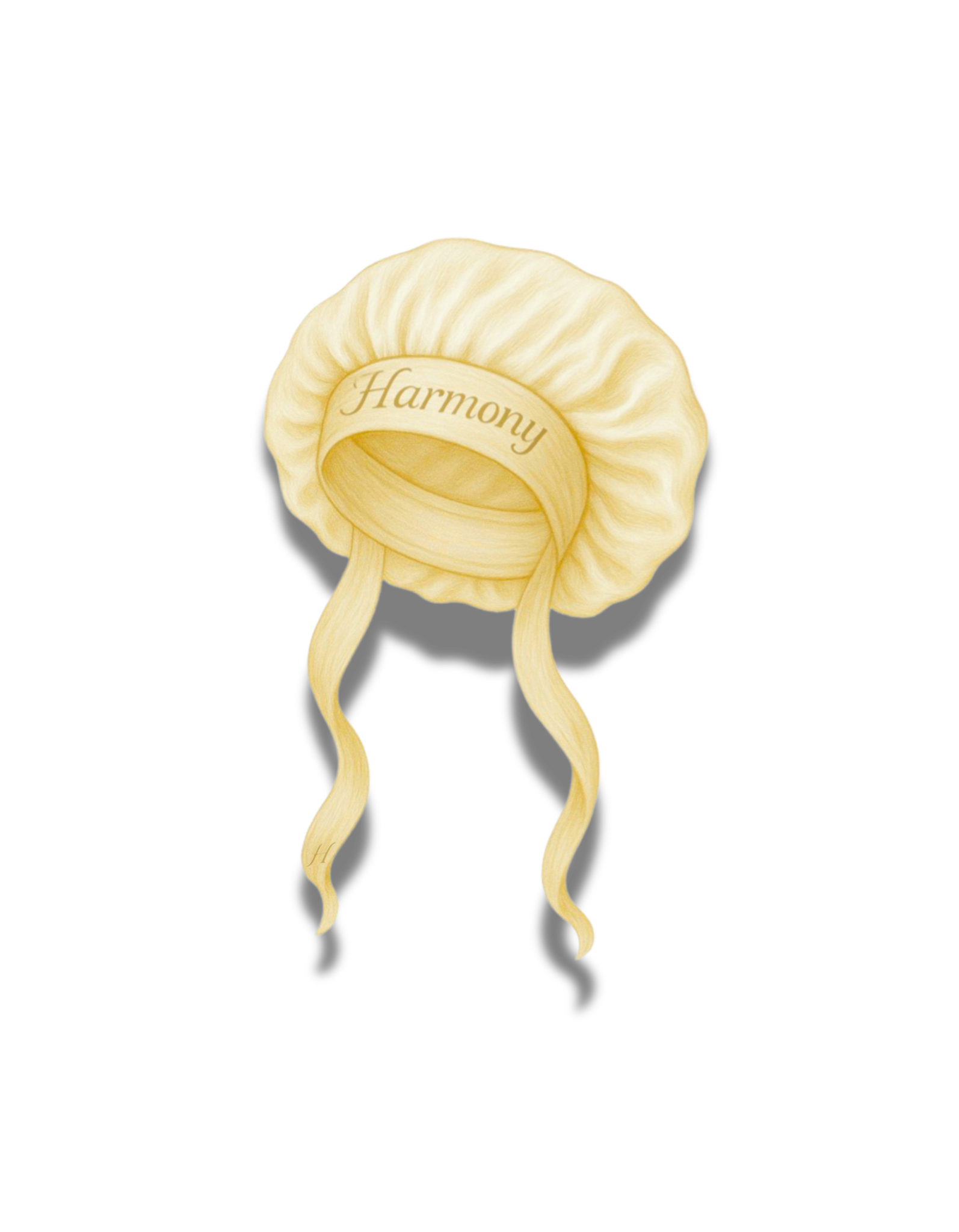 Satin Sleep Cap Lemon Light