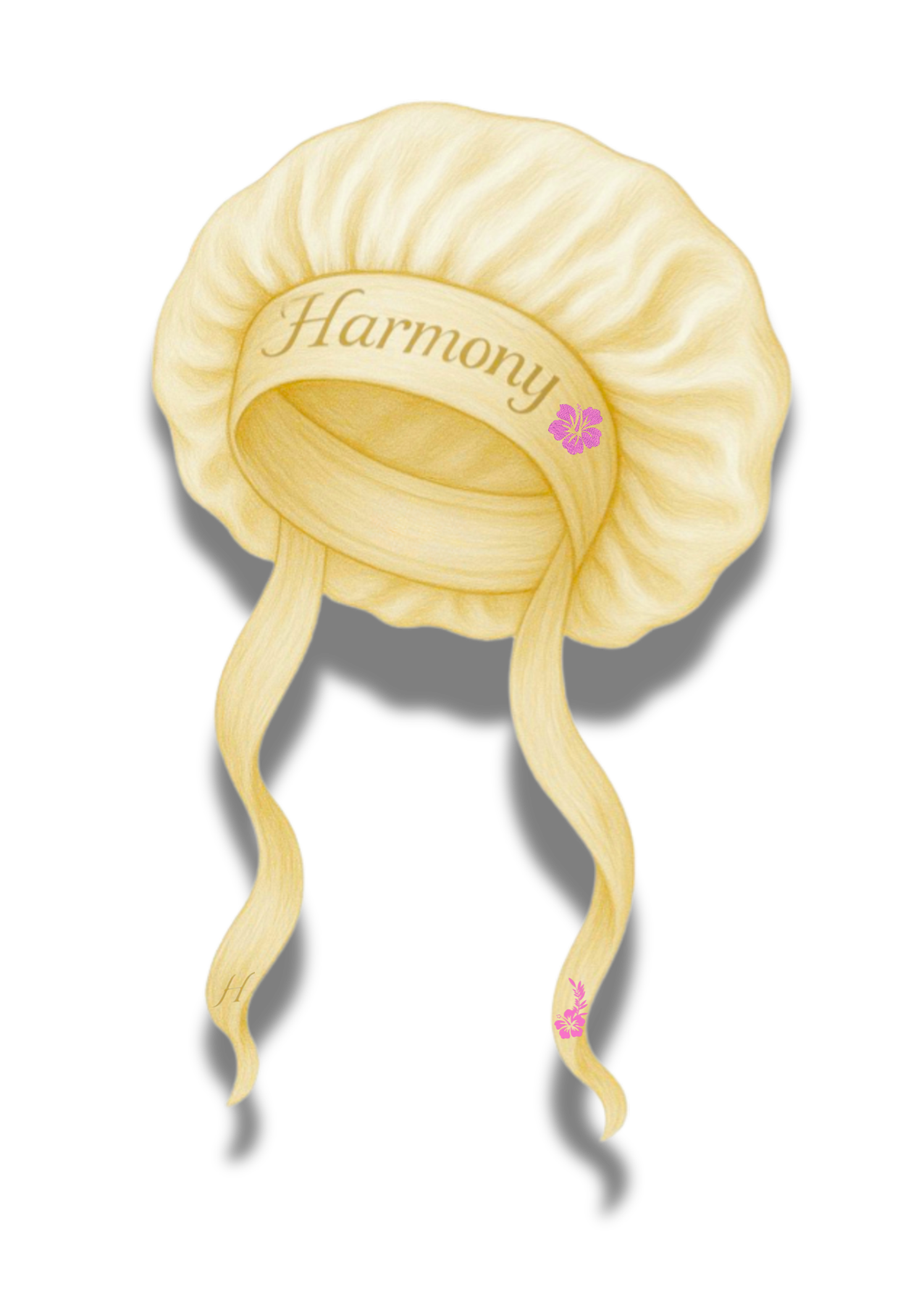 Satin Sleep Cap Lemon Light