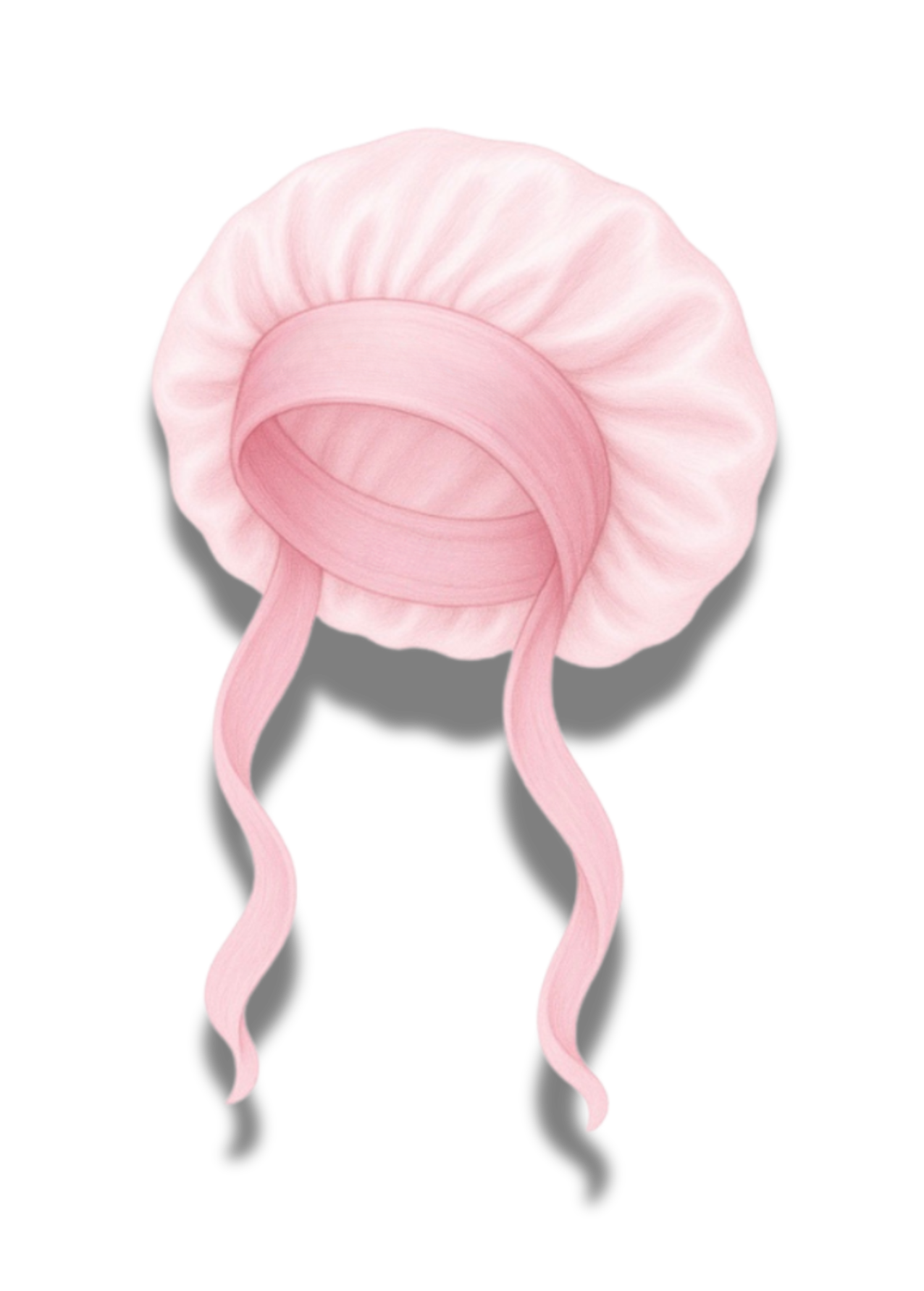 Satin Sleep Cap Pinky Pearly